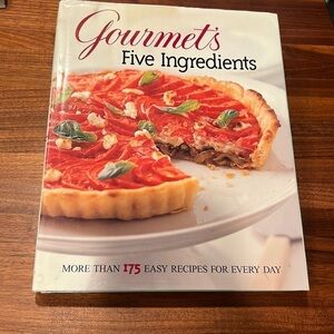 Gourmets five ingredients cookbook - Great condition